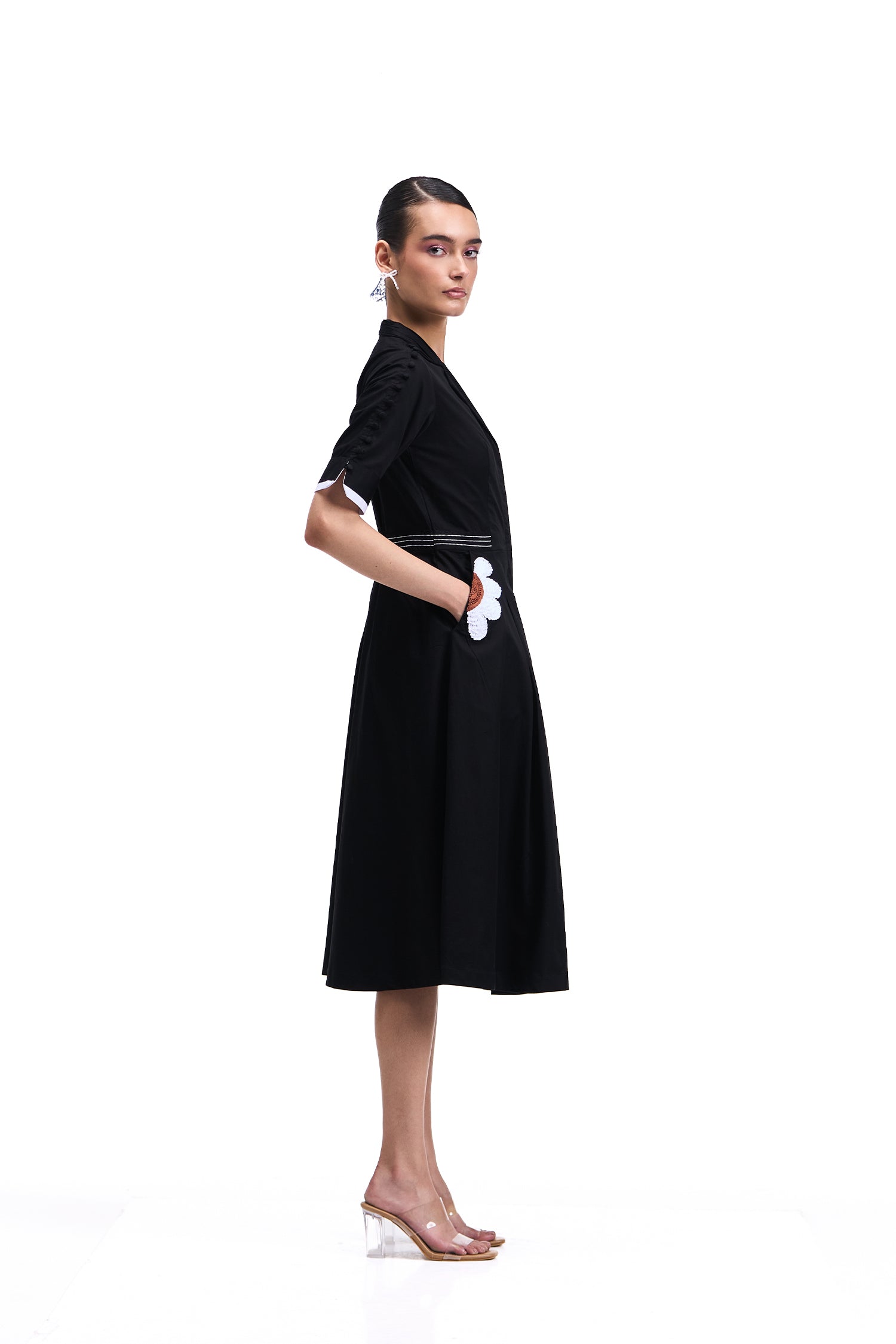 PACHA DRESS BLACK