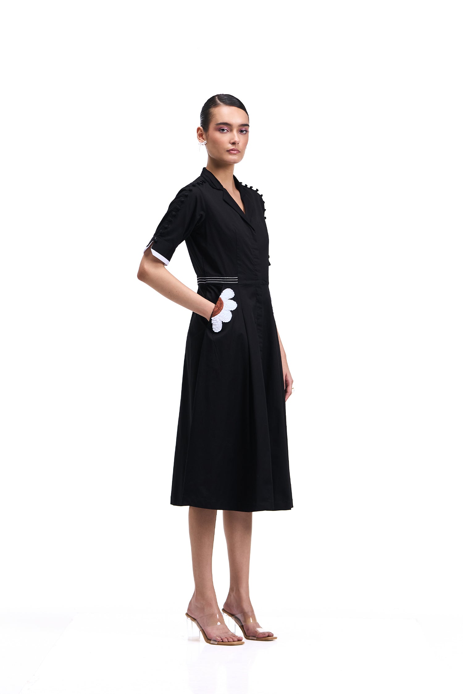 PACHA DRESS BLACK