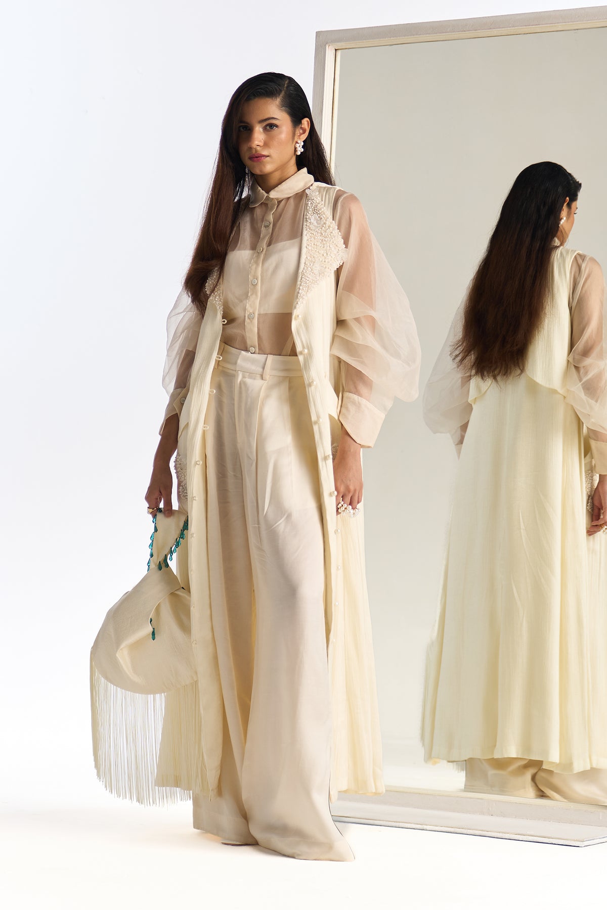 TOPAZ TRENCH WITH HALO CO-ORD