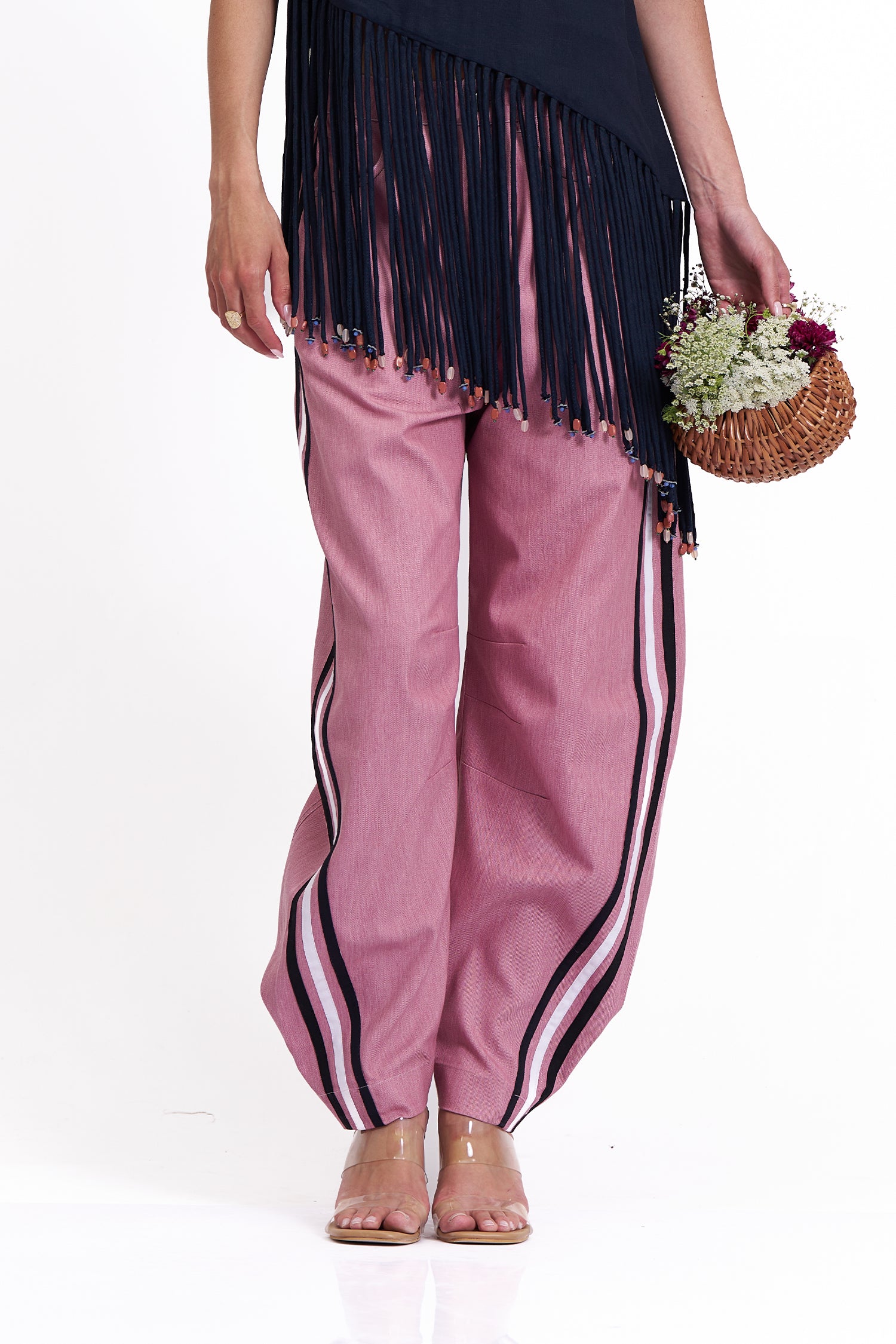 BASQUE BARREL PANTS ROSEWOOD