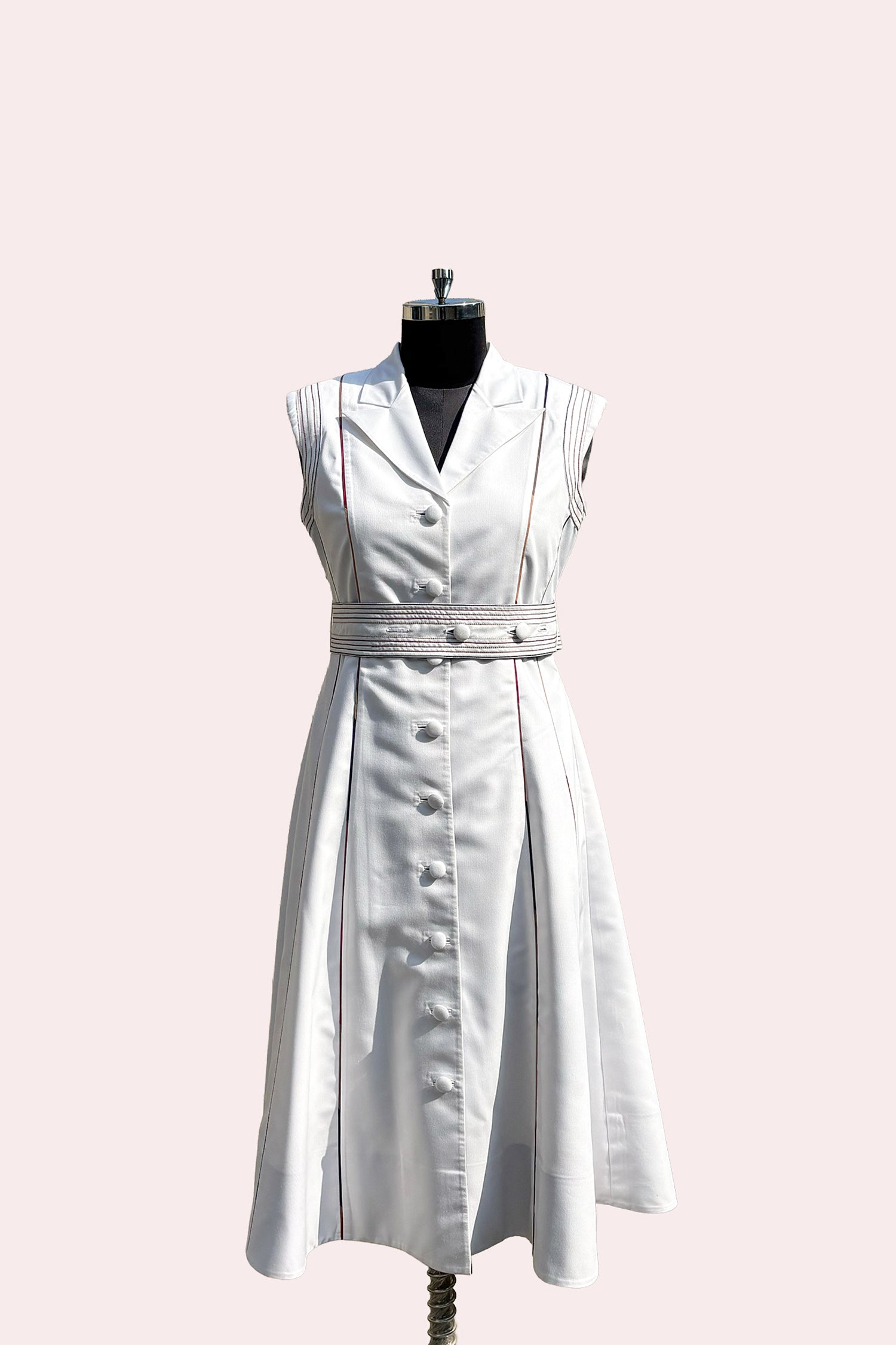 ODE TRENCH WHITE