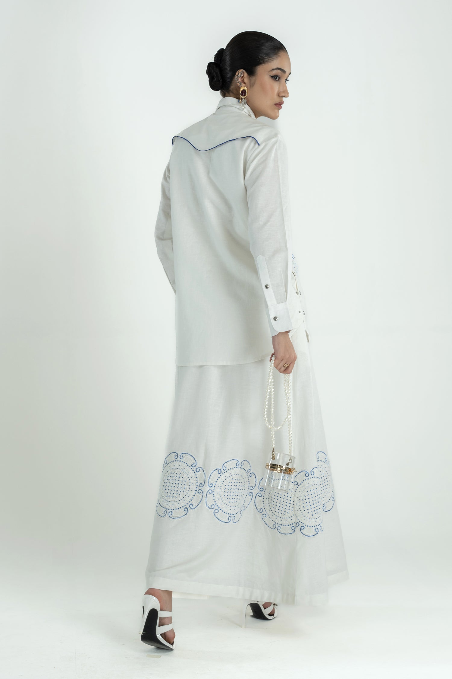 YANG SHIRT & SKIRT SET