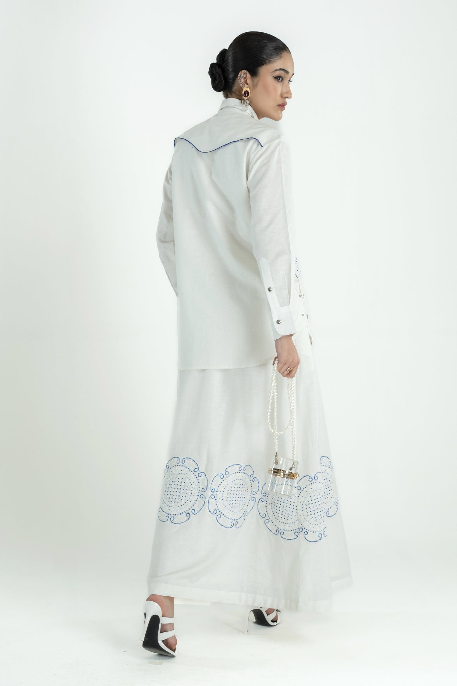 YANG SHIRT & SKIRT SET