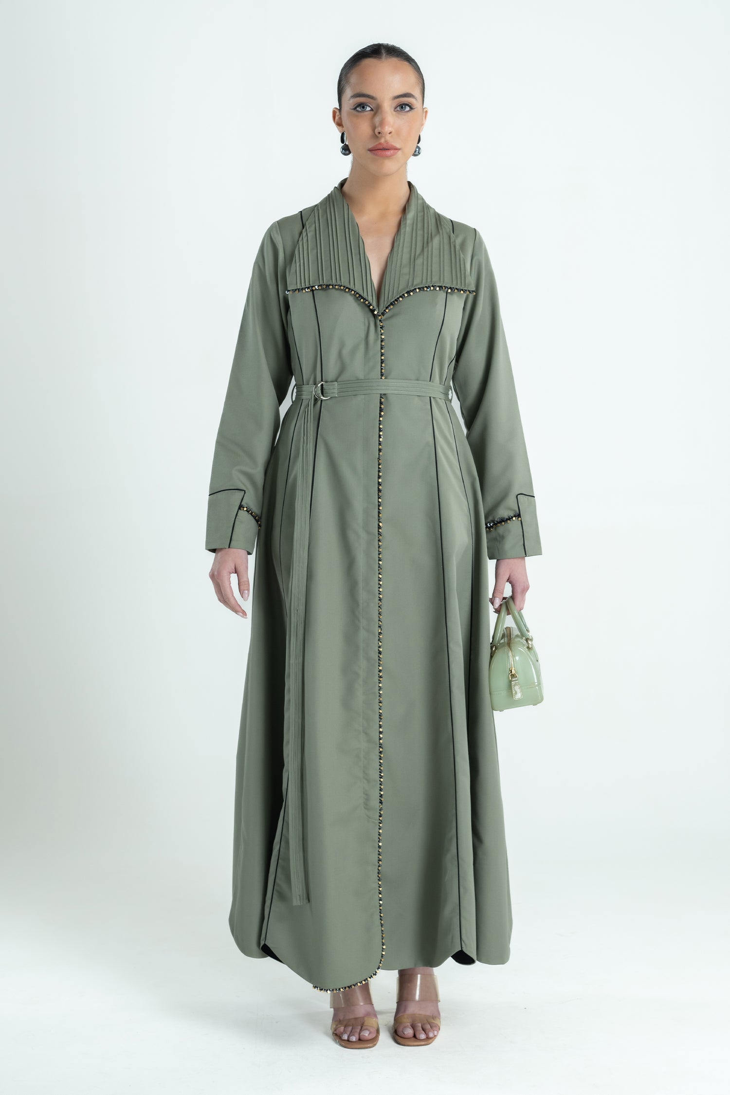 GLIMMER LONG TRENCH