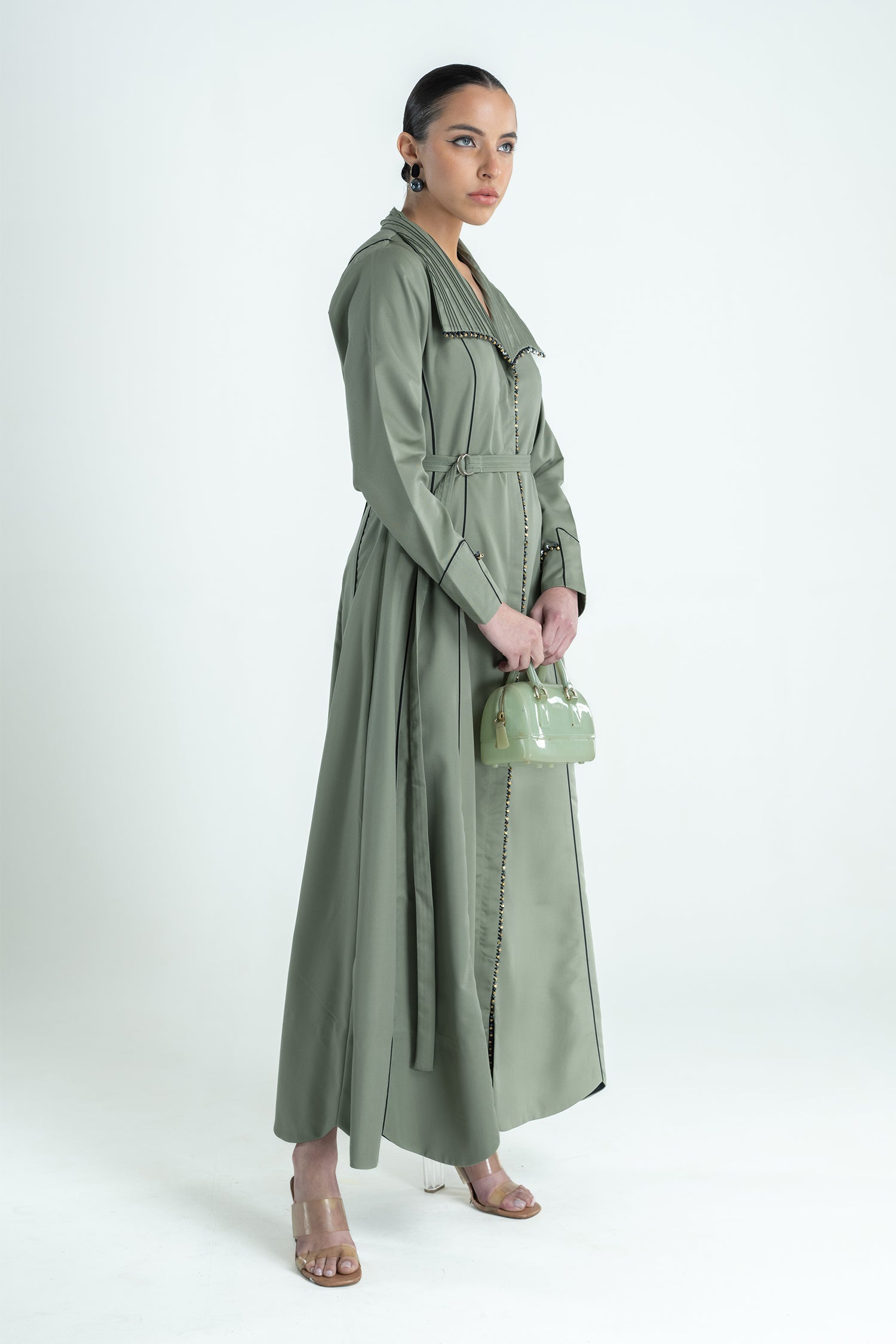 GLIMMER LONG TRENCH