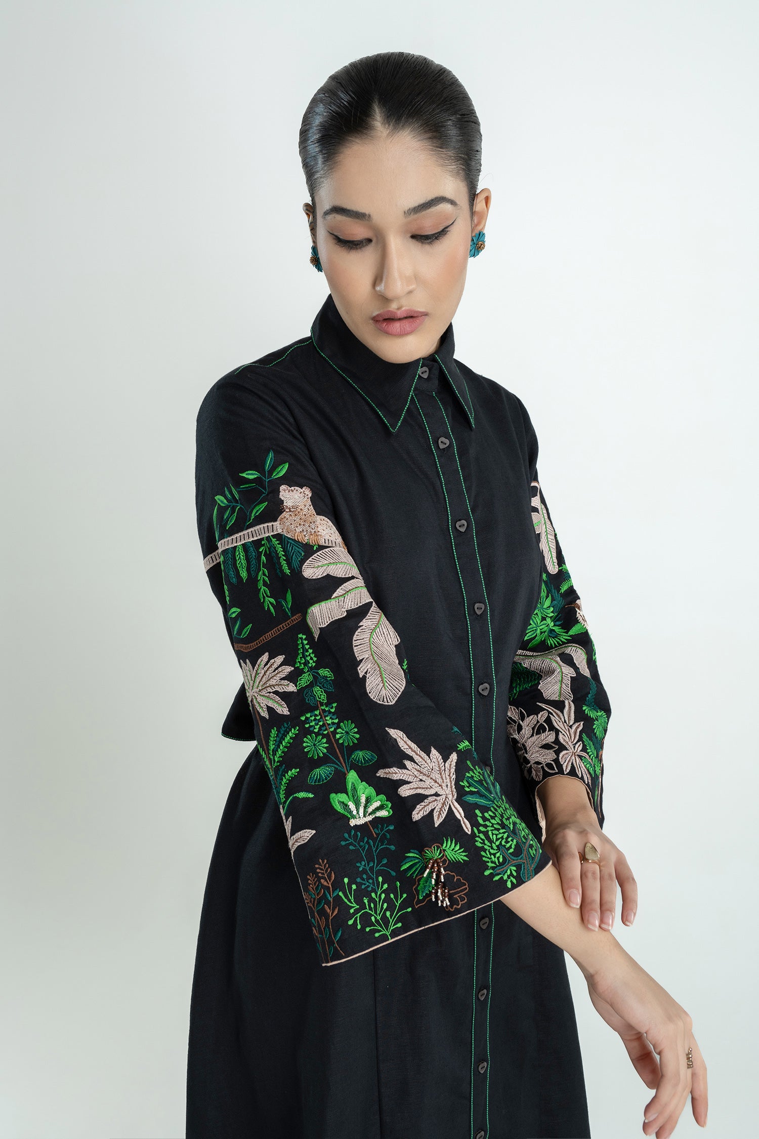 MAINLAND KAFTAN BLACK