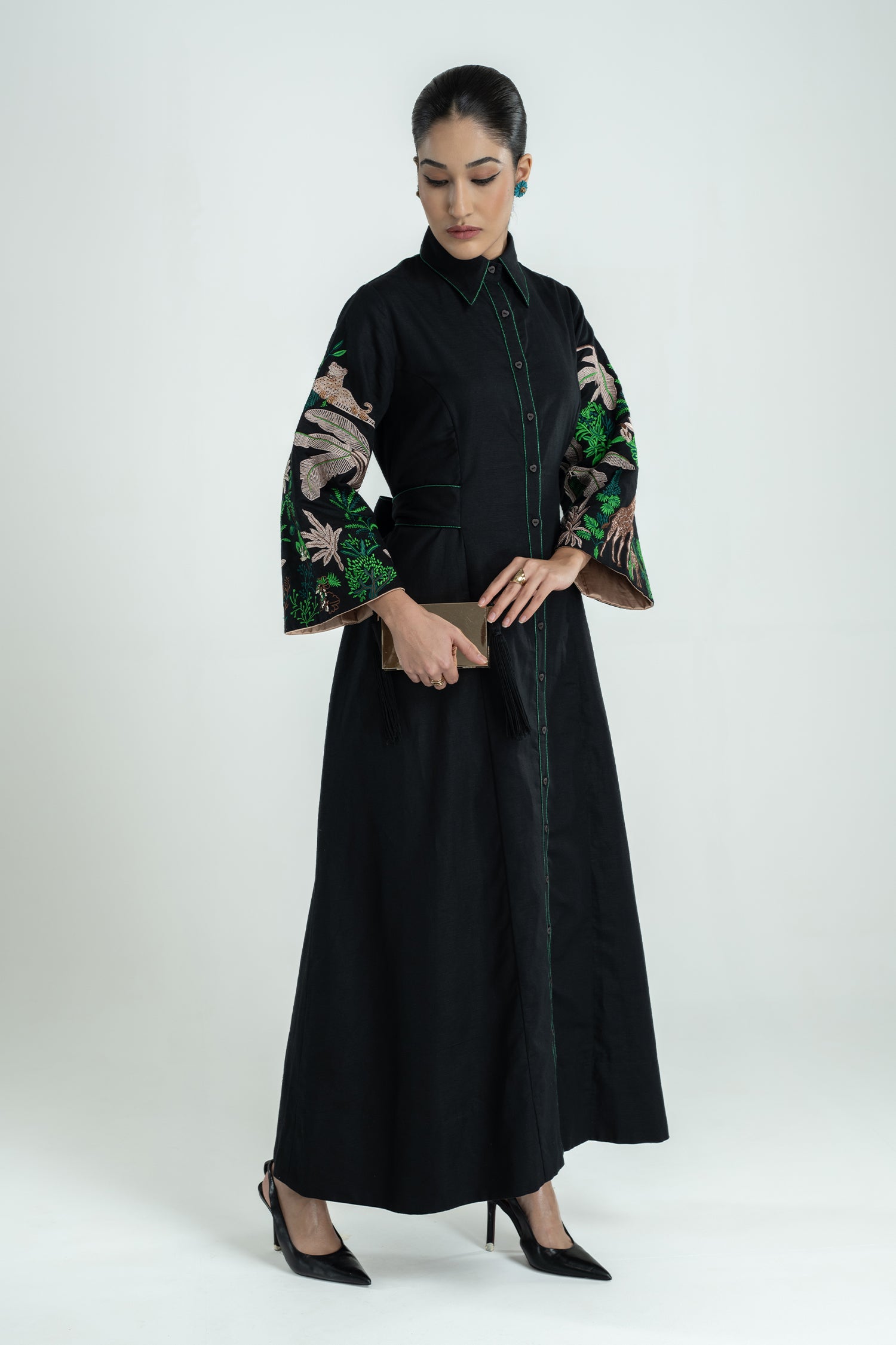 MAINLAND KAFTAN BLACK