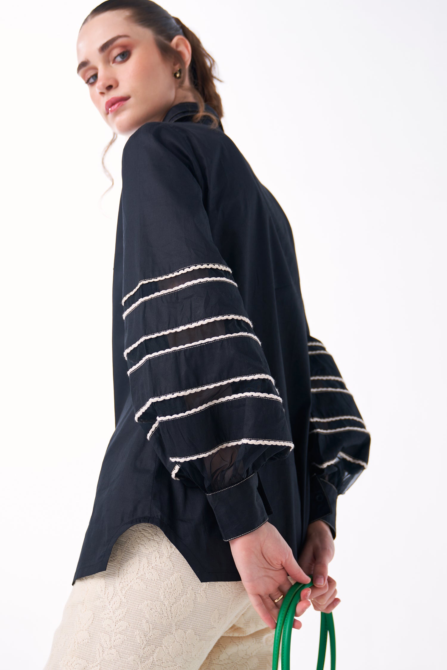 WHISP SHIRT BLACK
