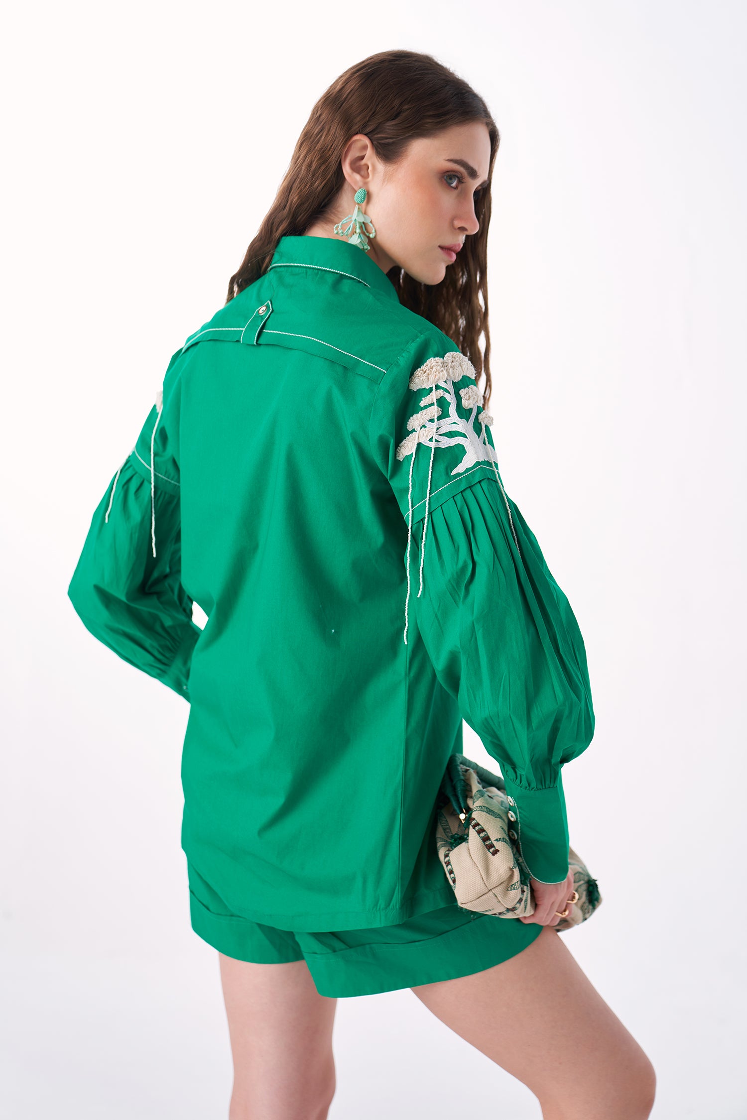 TREETOP SHIRT EMERALD