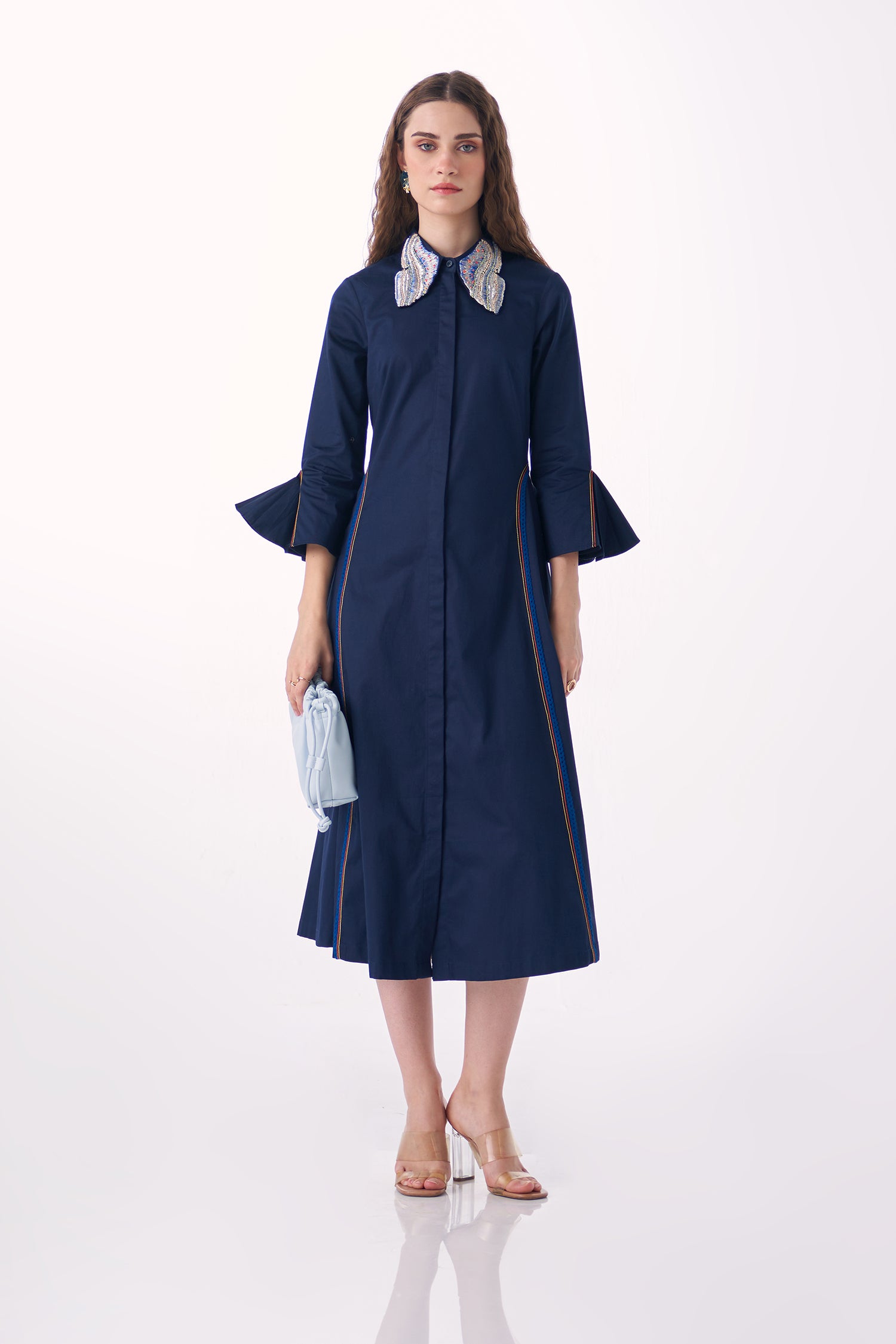 MALSIE DRESS NAVY