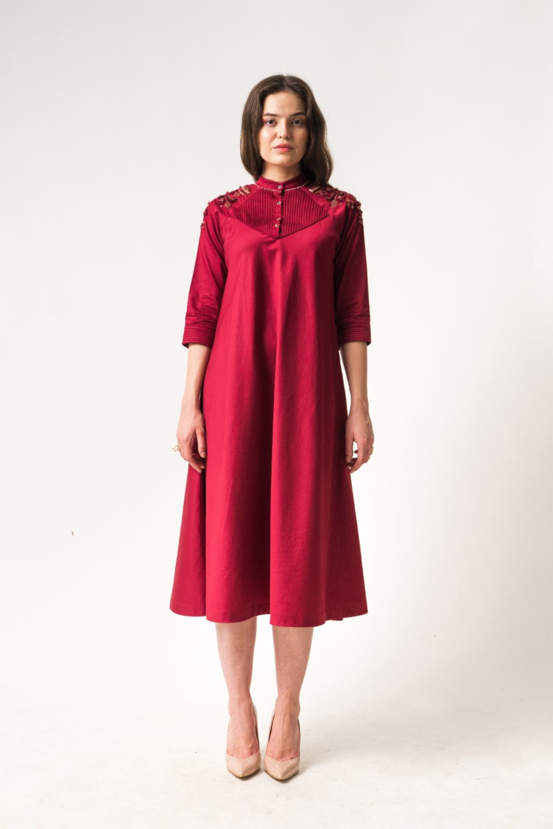 Poppy Plum Dress